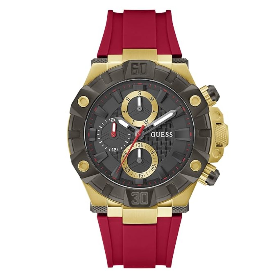 GUESS Sport 46 mm Black Dial Men Chronograph Watch- GW0802G2