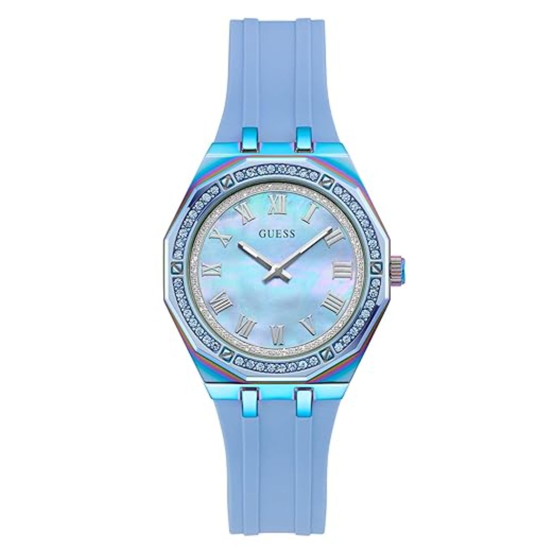 Guess Desire 36 mm Ice Blue Dial Analog Women Watch- GW0872L2