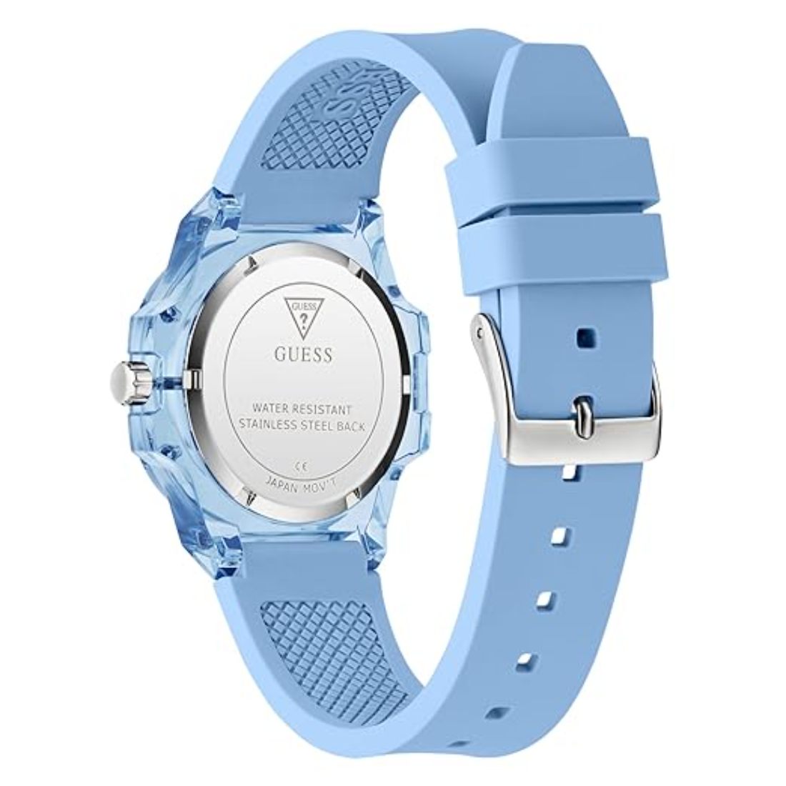 Guess Mini Hype 34 mm Ice Blue Dial Analog Women Watch- GW0880L1