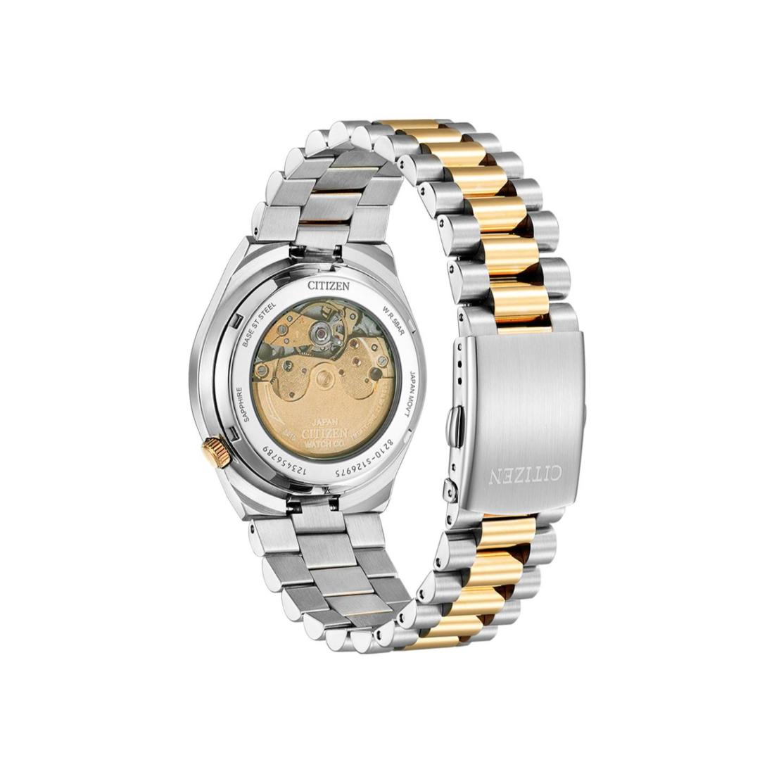 Citizen Mechanical 40 mm Grey Dial Men Watch- NJ0154-80H