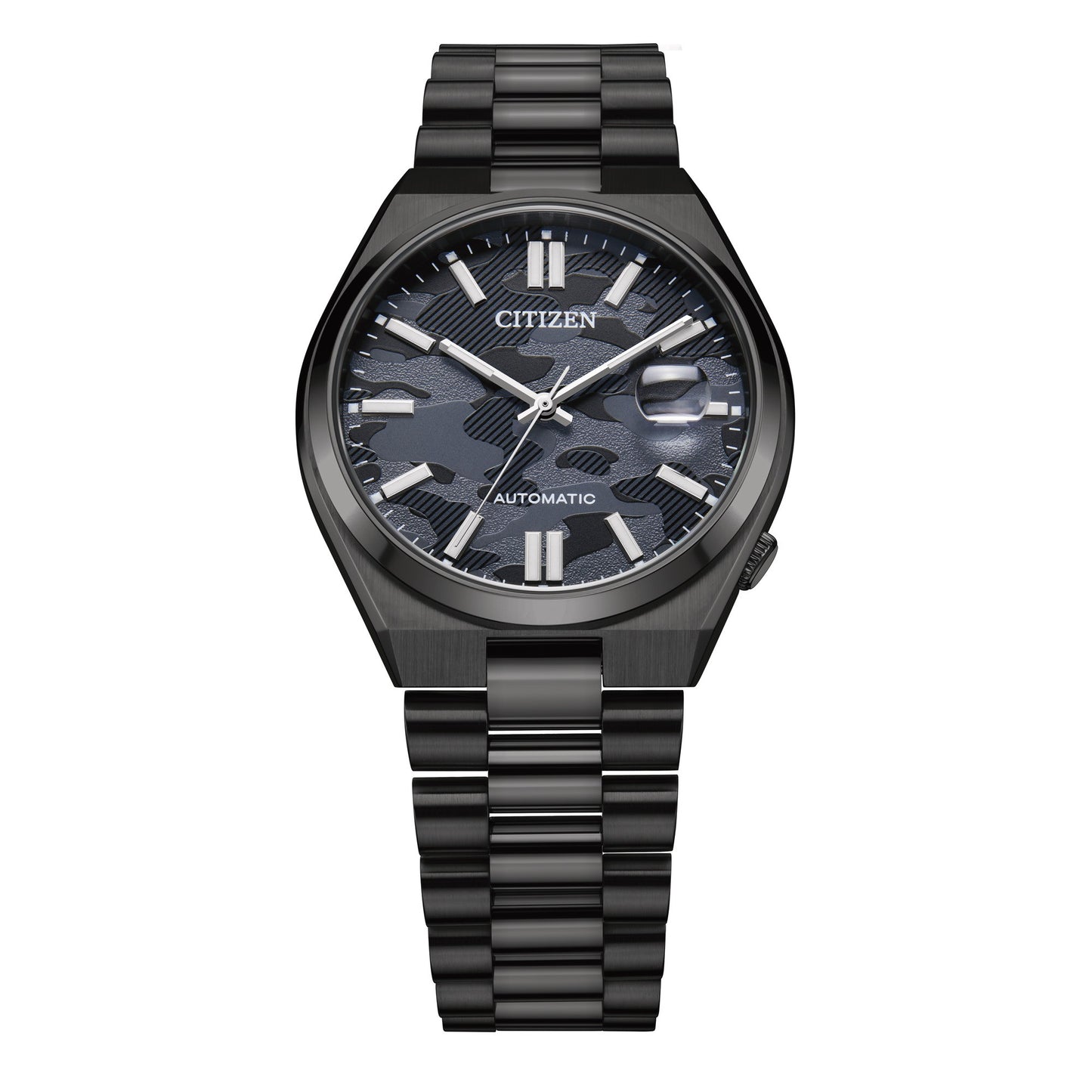 Citizen Automatic 40 mm Black Camouflage Dial Men'Watch- NJ0155-87E