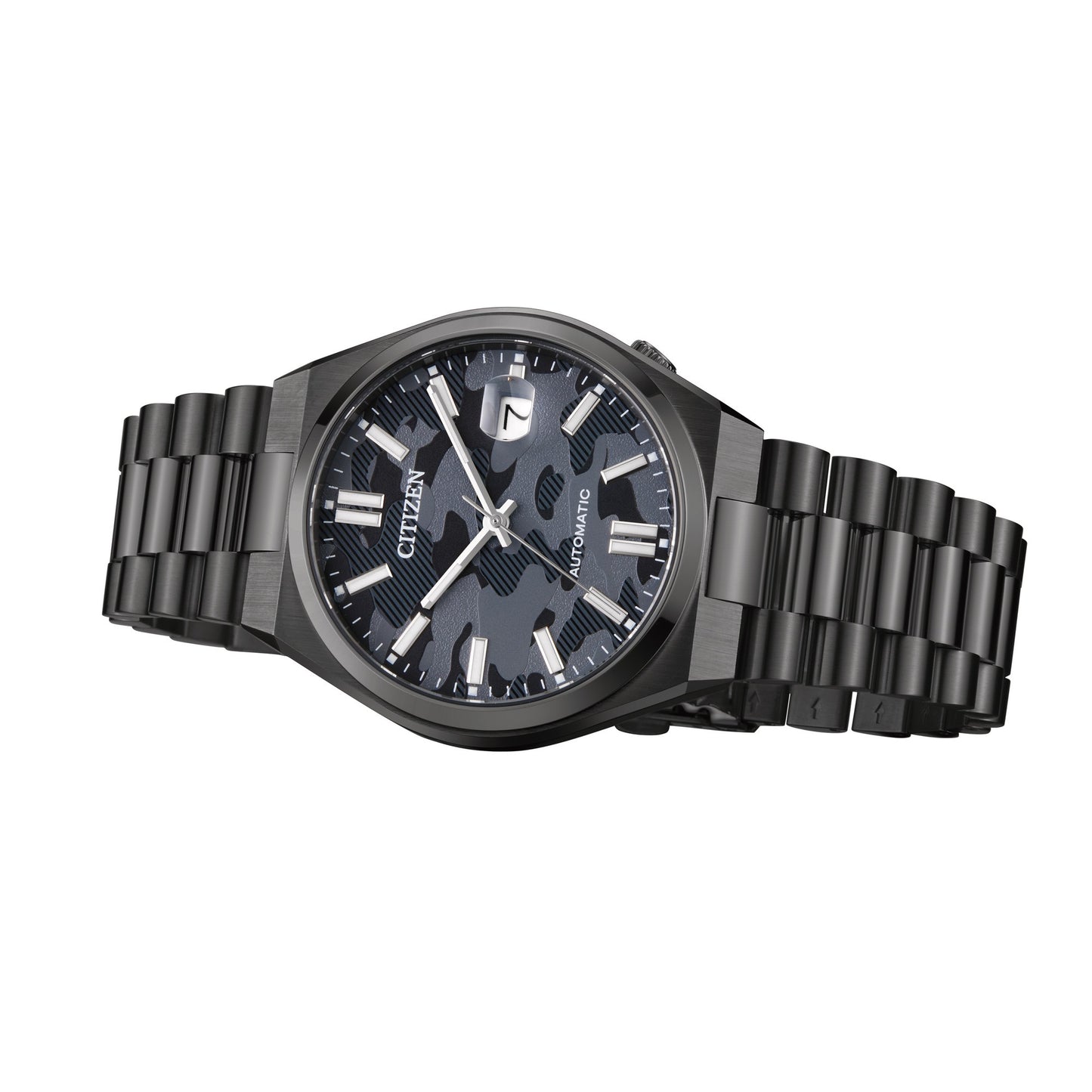 Citizen Automatic 40 mm Black Camouflage Dial Men'Watch- NJ0155-87E