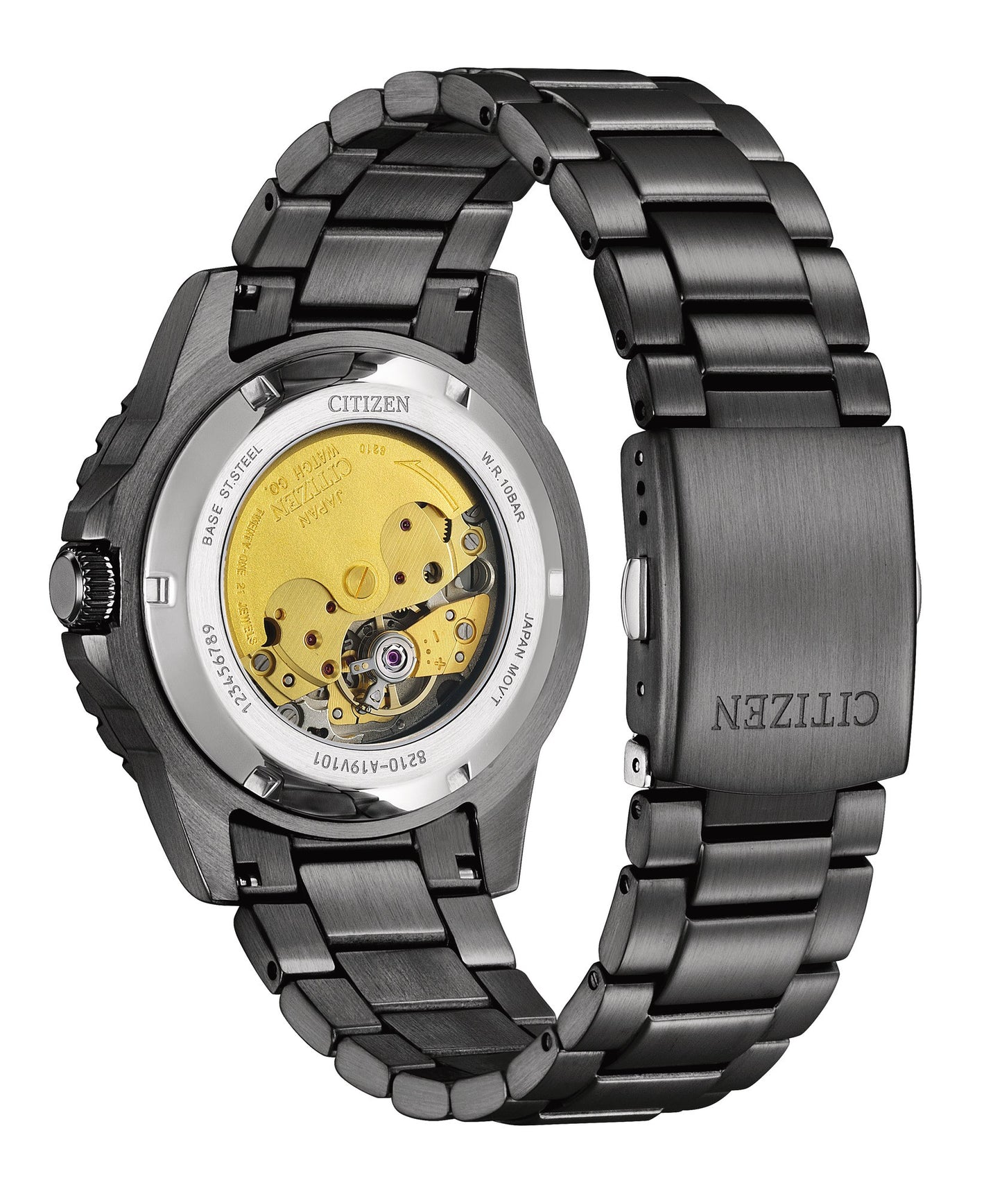Citizen Mechanical 3 Hands 43 mm Luminous Dial Men Watch- NJ0177-84X