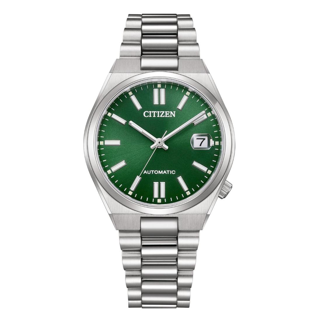 Citizen TSUYOSA 37 mm Green Dial Men Watch- NJ0200-50X
