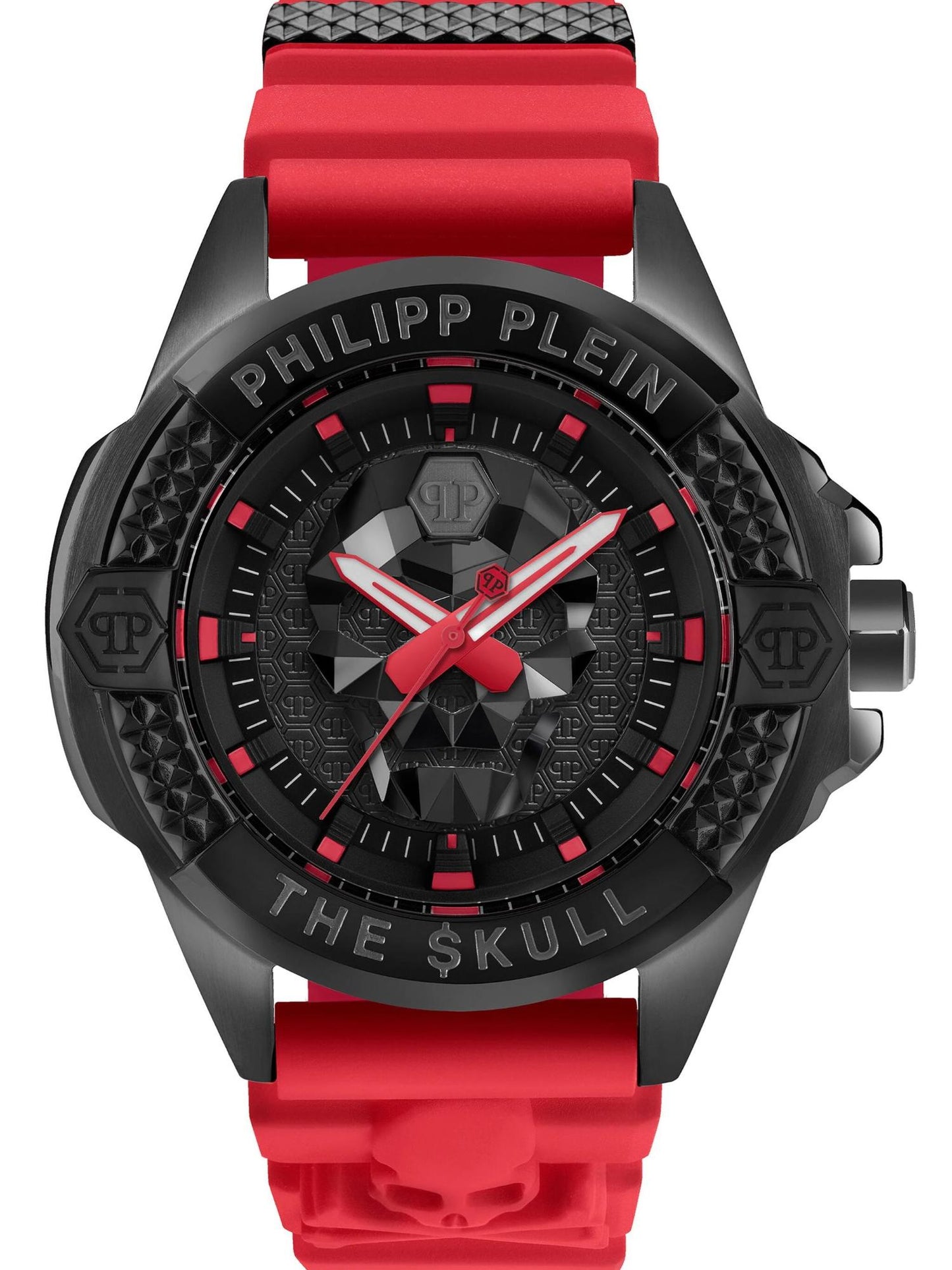 Philipp Plein Men 44 mm Size Black Dial Analog Watch - PWAAA2424