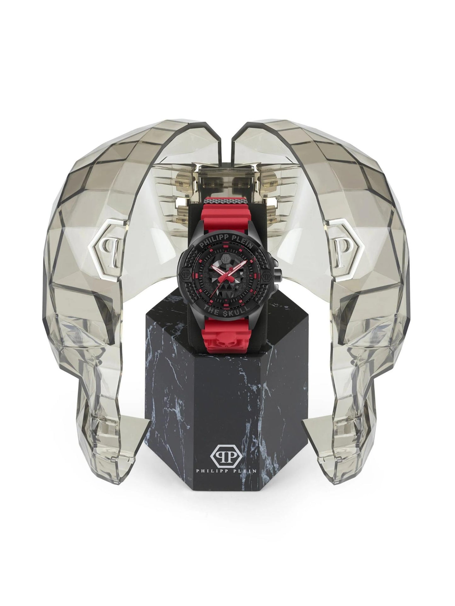 Philipp Plein Men 44 mm Size Black Dial Analog Watch - PWAAA2424