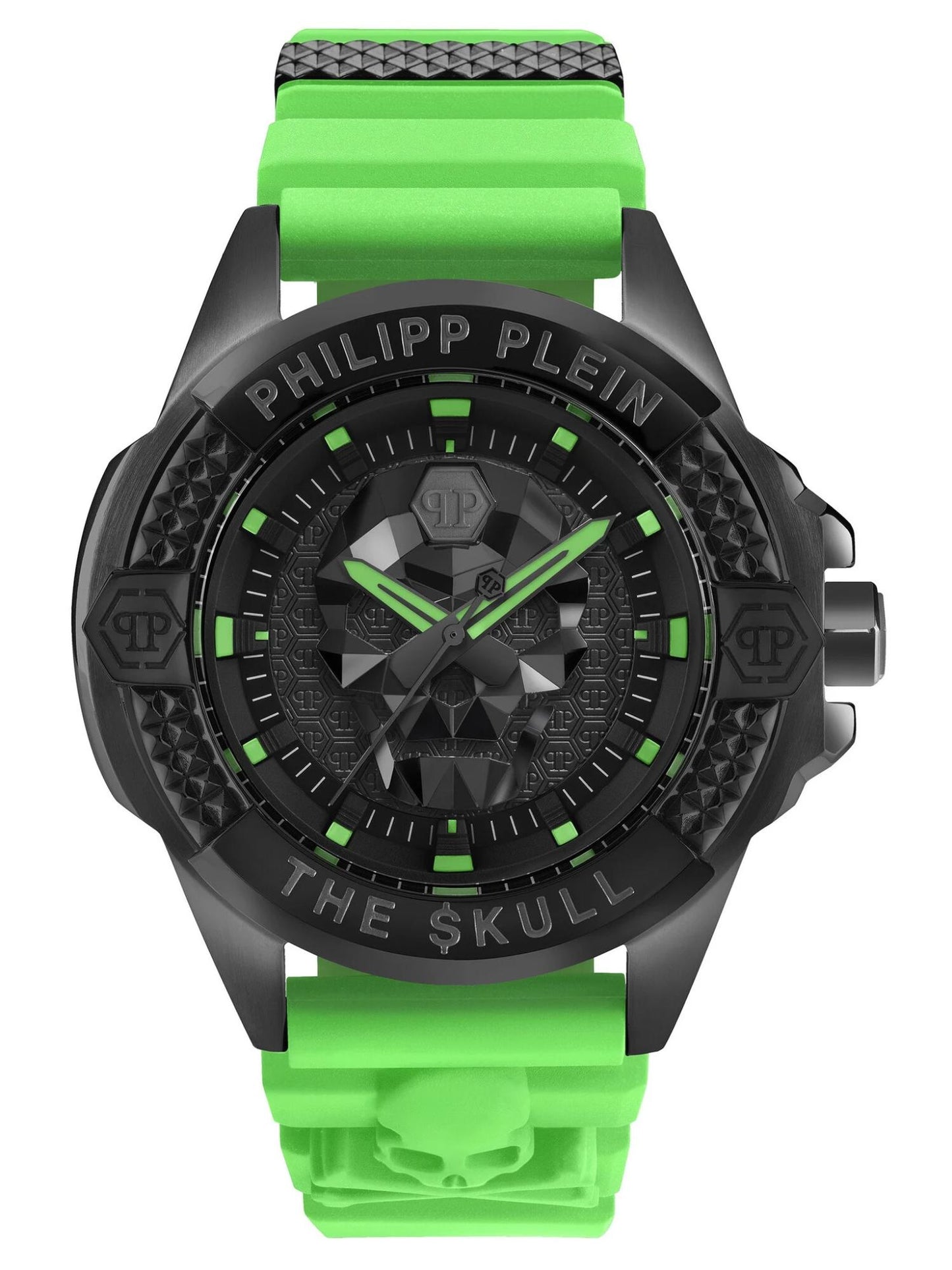 Philipp Plein Men 44 mm Size Black Dial Analog Watch - PWAAA2524