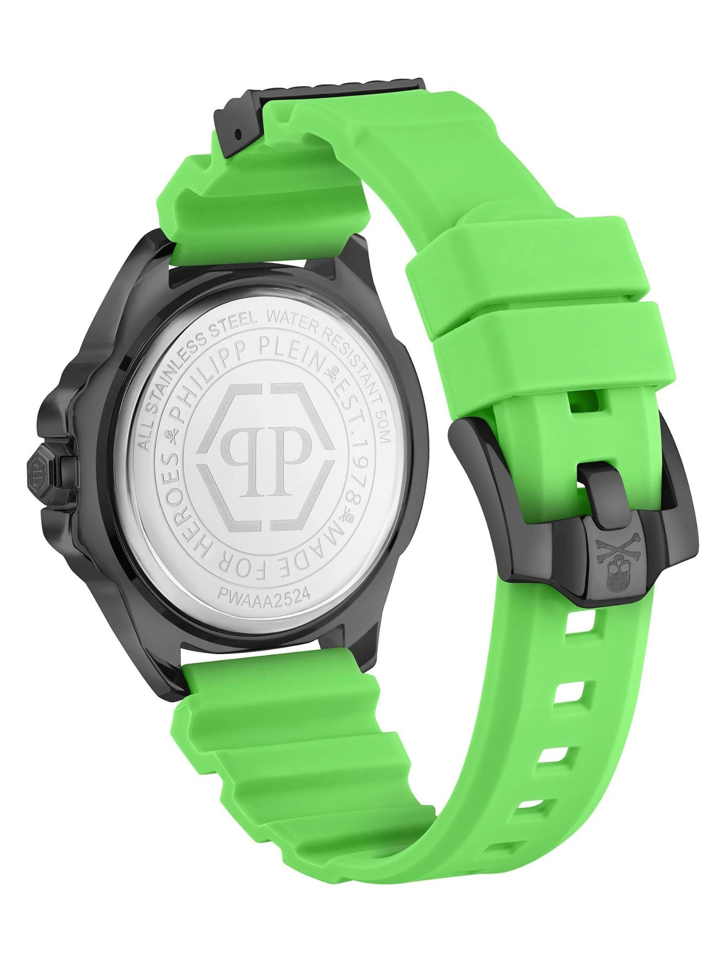 Philipp Plein Men 44 mm Size Black Dial Analog Watch - PWAAA2524