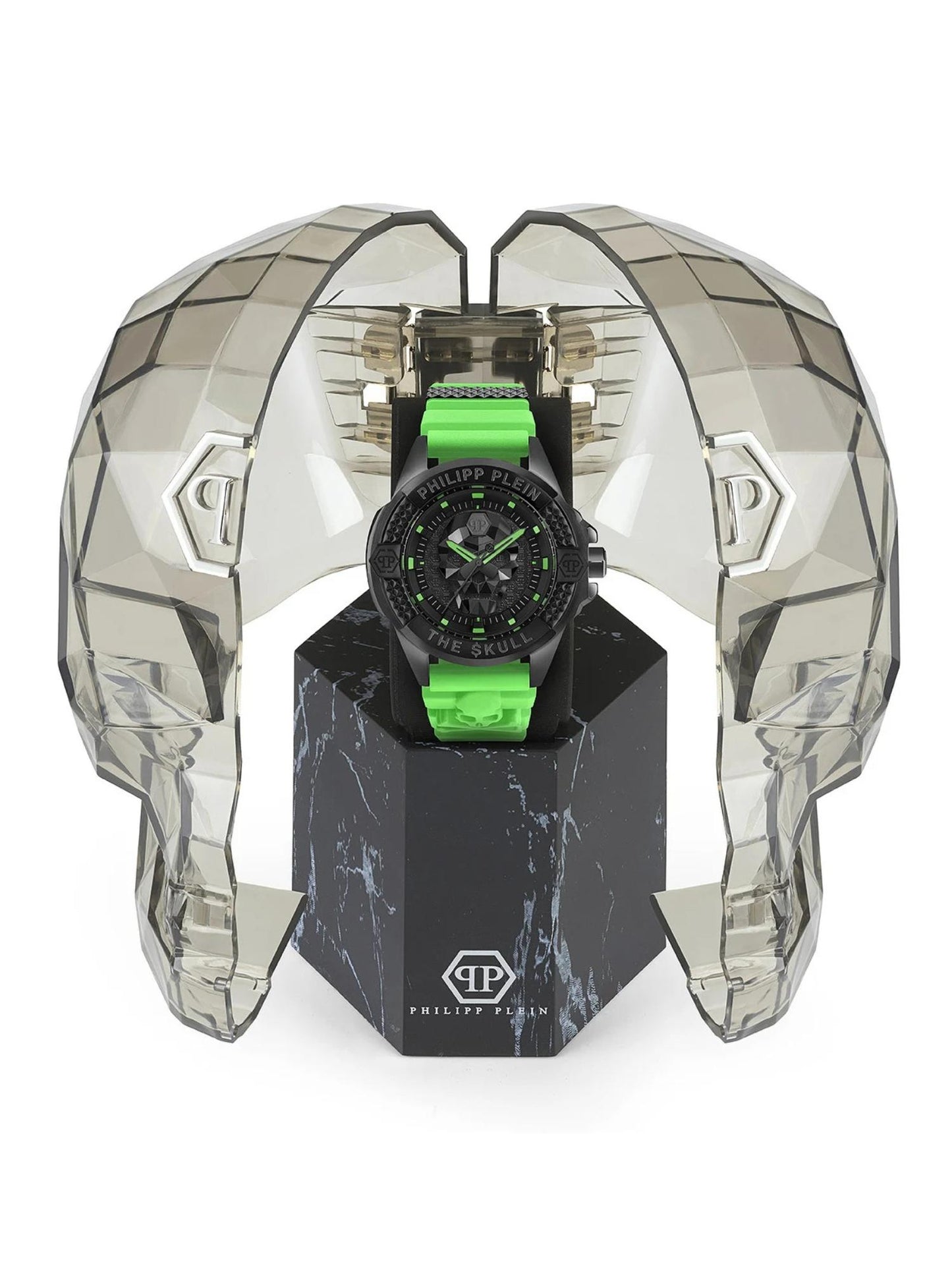 Philipp Plein Men 44 mm Size Black Dial Analog Watch - PWAAA2524