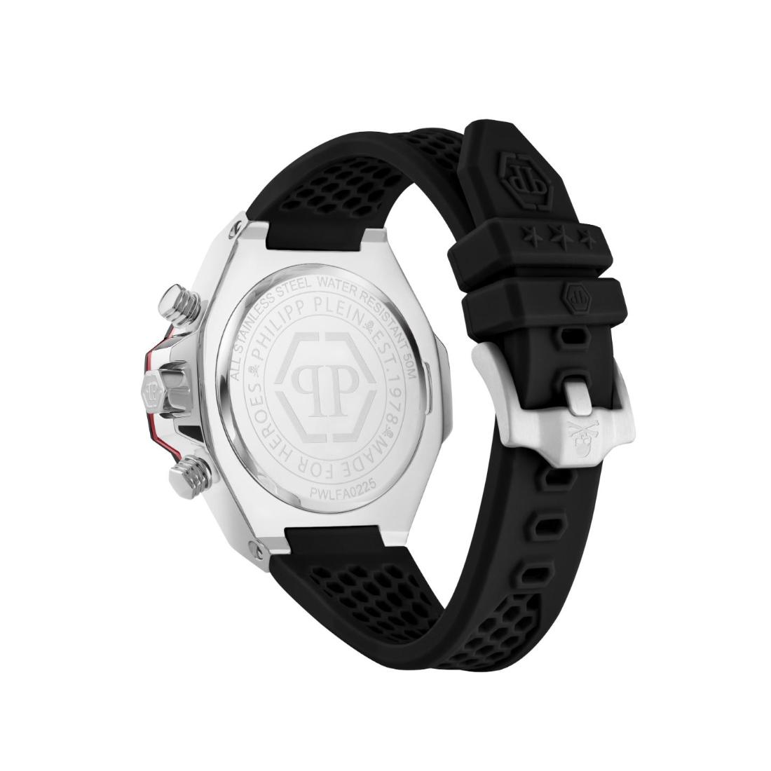 Philipp Plein Newness 45 mm Black Dial Men Chrono Watch- PWLFA0225
