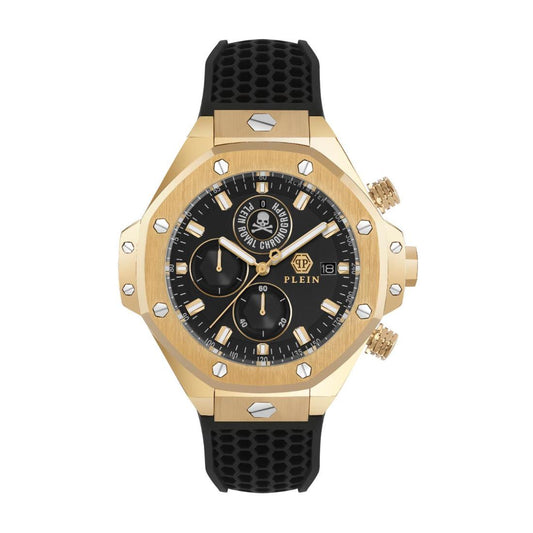 Philipp Plein Newness 45 mm Black Dial Men Chrono Watch- PWLFA0325