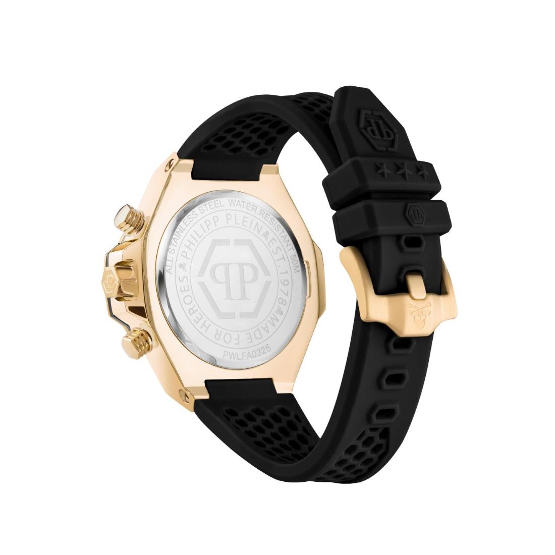 Philipp Plein Newness 45 mm Black Dial Men Chrono Watch- PWLFA0325