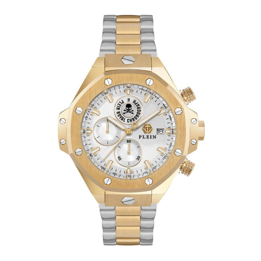 Philipp Plein Newness 45 mm Silver Dial Men Chrono Watch- PWLFA0525