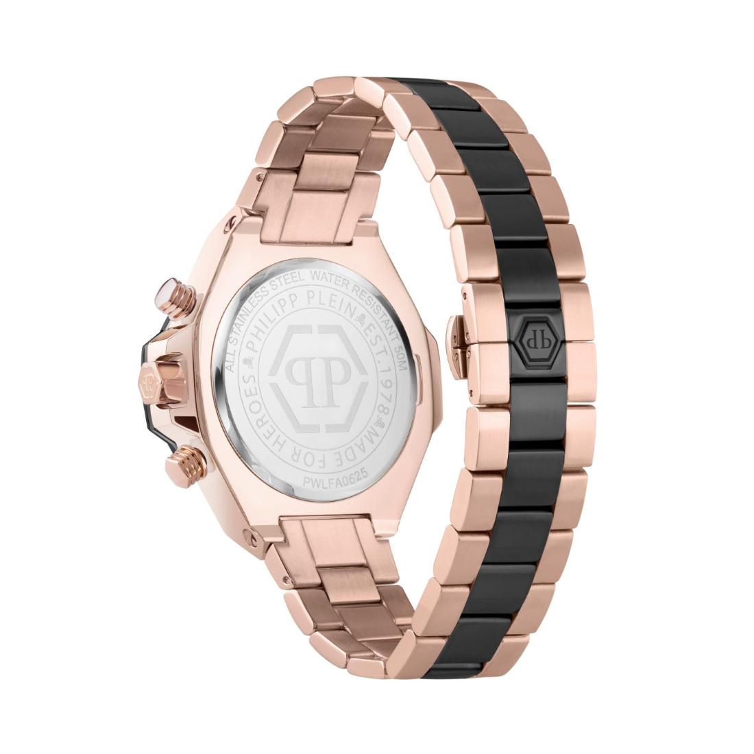 Philipp Plein Newness 45 mm Black Dial Men Chrono Watch- PWLFA0625