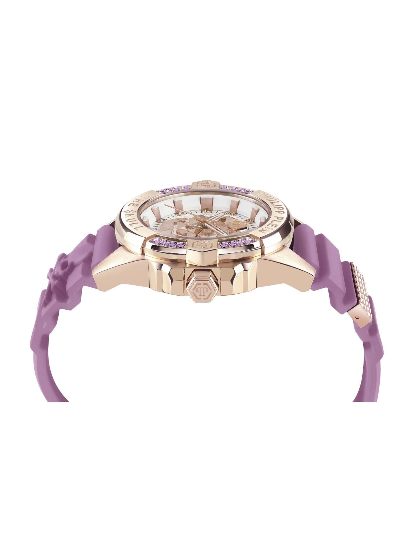 Philipp Plein Unisex 41 mm Size White Dial Analog Watch - PWNAA0222