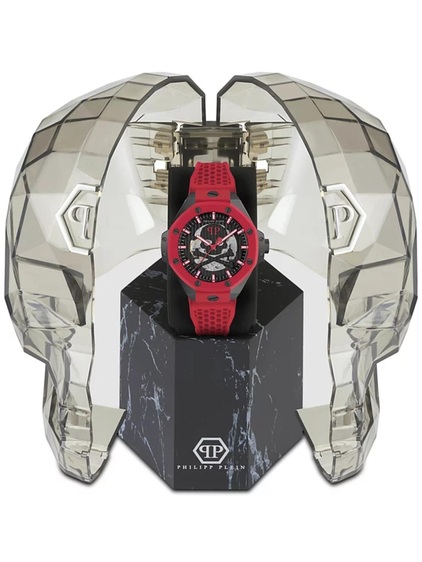 Philipp Plein Men 46 mm Size Black Dial Analog Watch - PWPFA0524