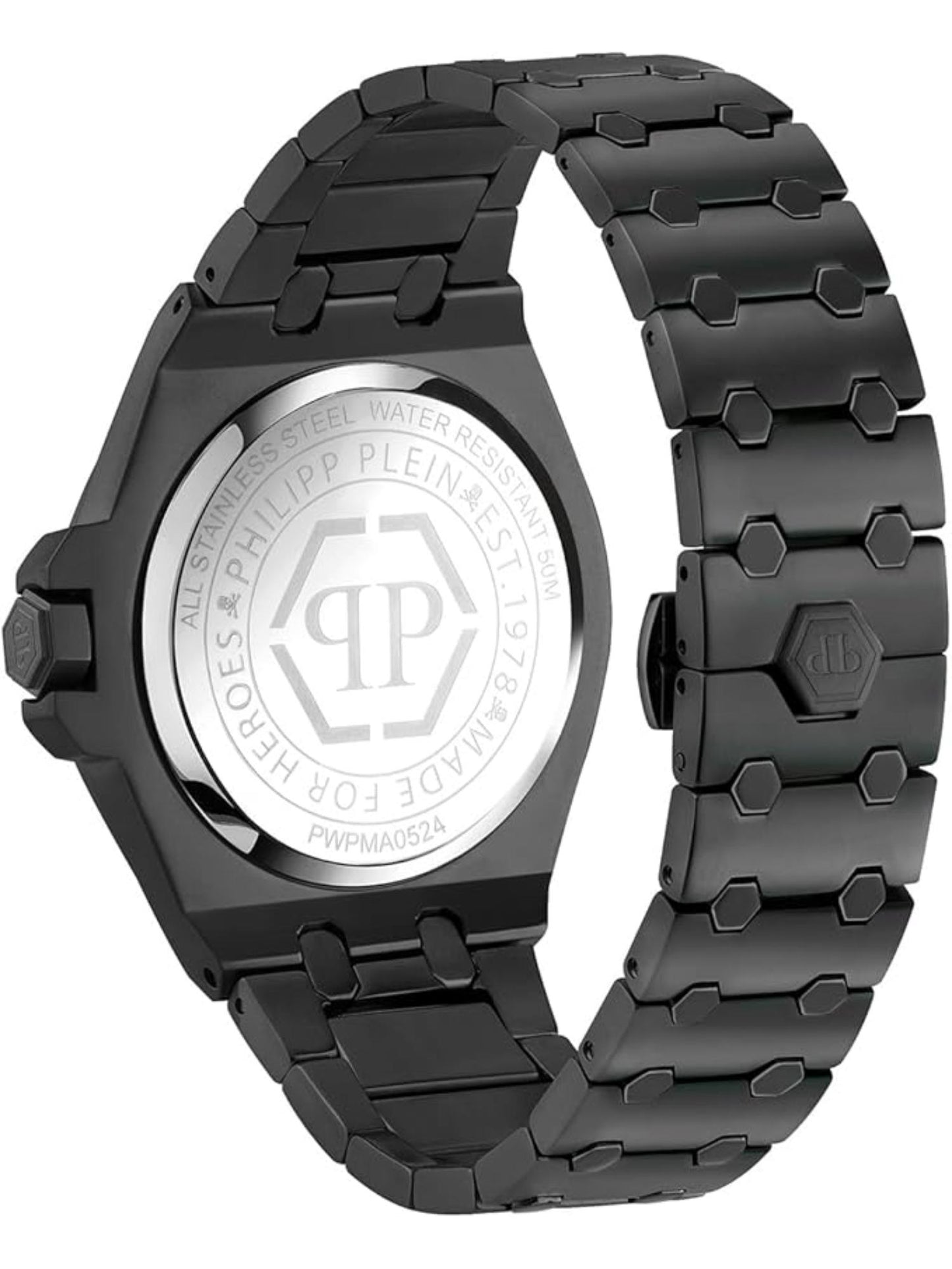 Philipp Plein Men 43 mm Size Grey Dial Analog Watch - PWPMA0524