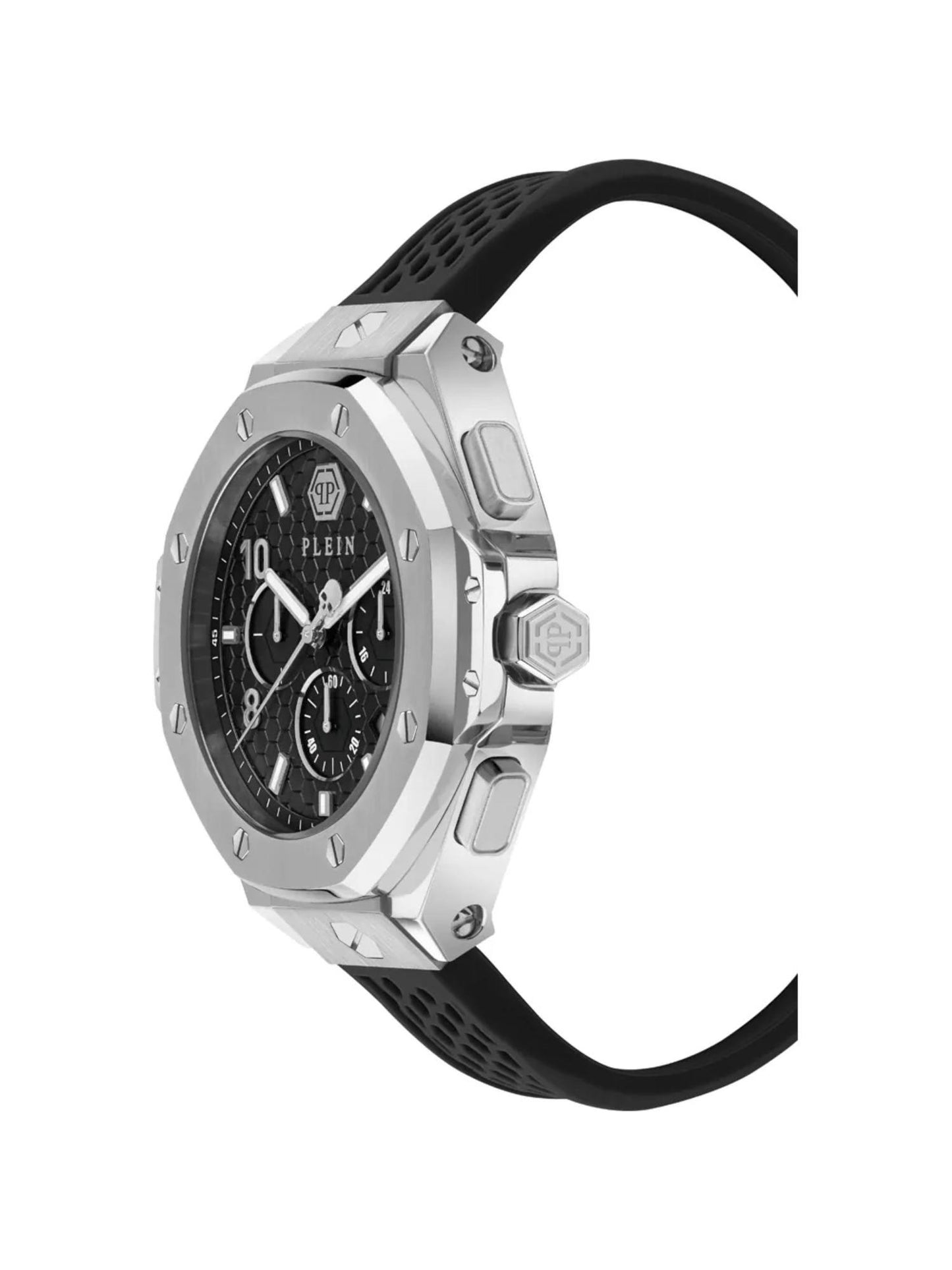 Philipp Plein Men 46 mm Size Black Dial Analog Watch - PWPRA0124