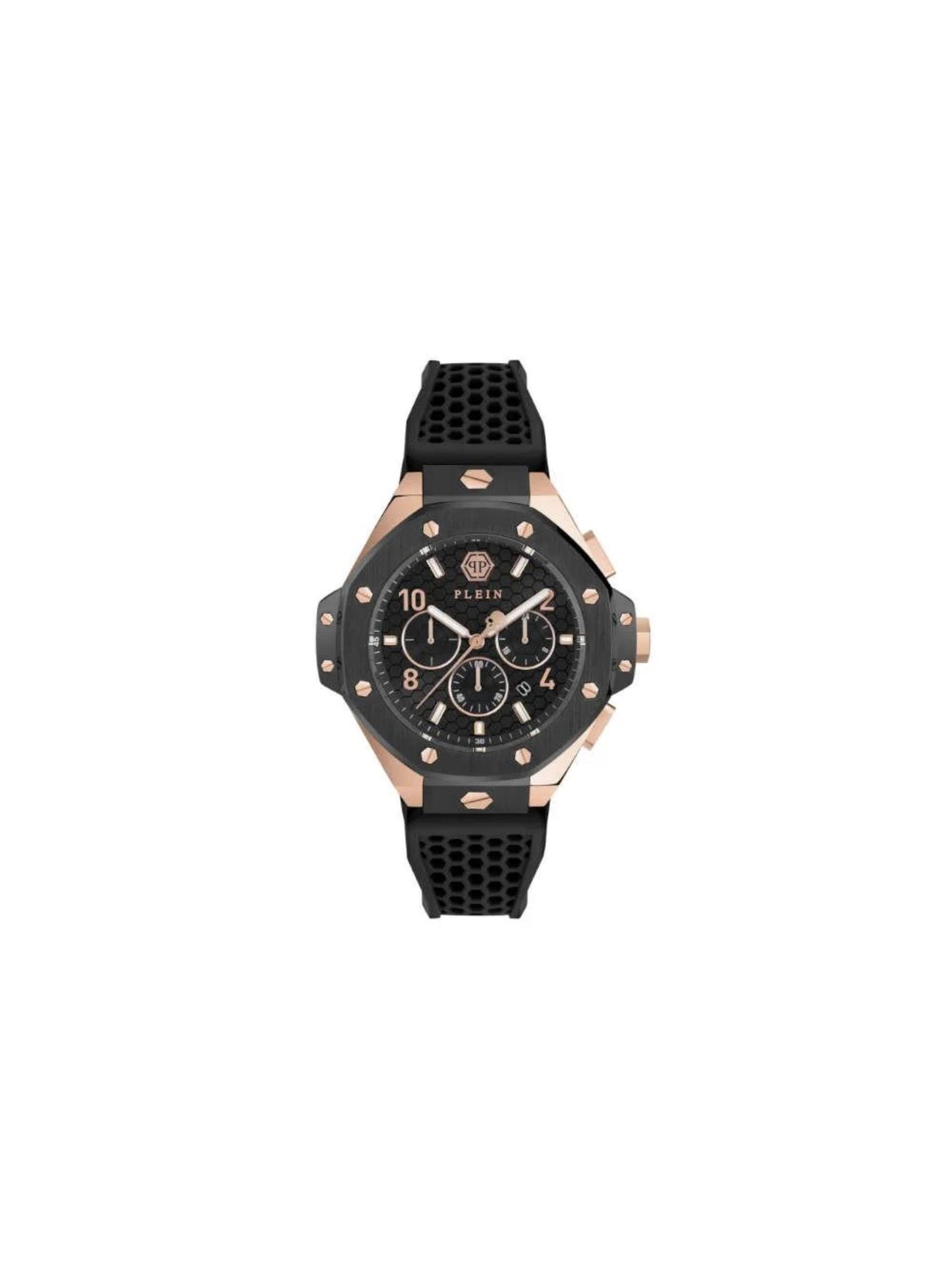 Philipp Plein Men 46 mm Size Black Dial Analog Watch - PWPRA0824