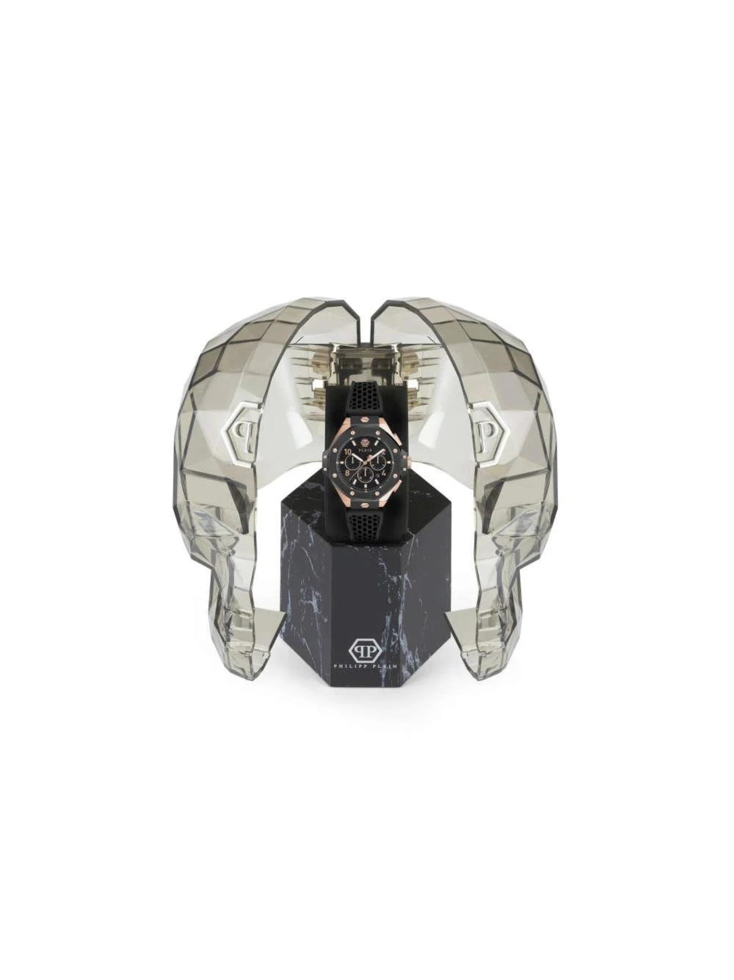 Philipp Plein Men 46 mm Size Black Dial Analog Watch - PWPRA0824