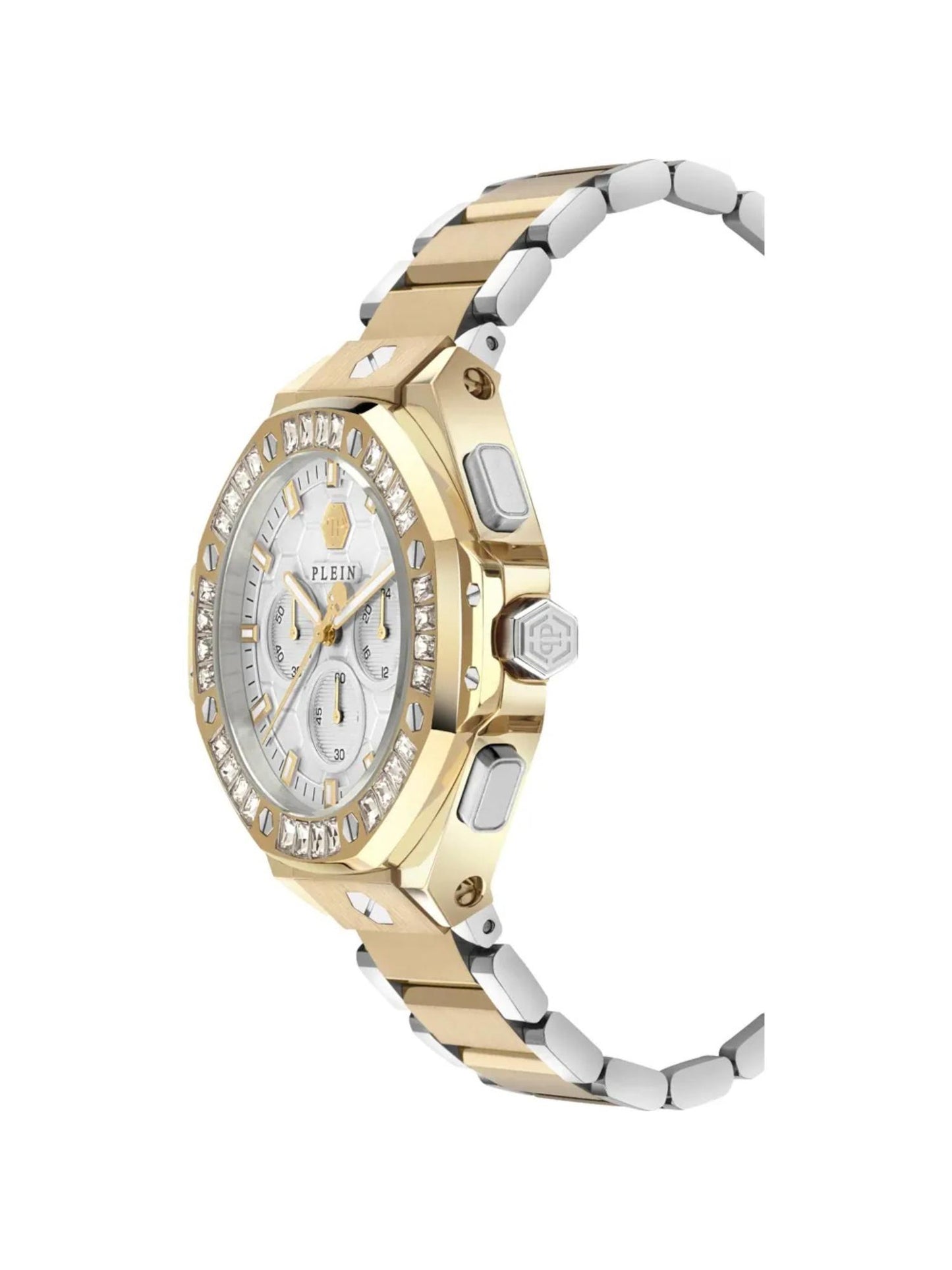 Philipp Plein Unisex 42 mm Size Silver Dial Analog Watch - PWPSA0324