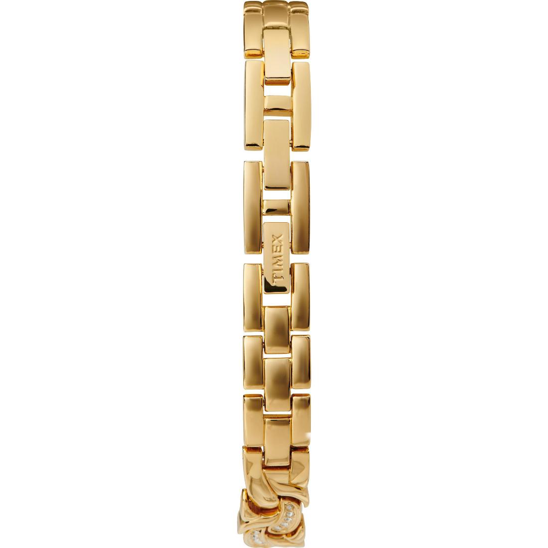 Timex Trend 19 mm Mother of Pearl Dial Women Analog Watch- TW2T49900
