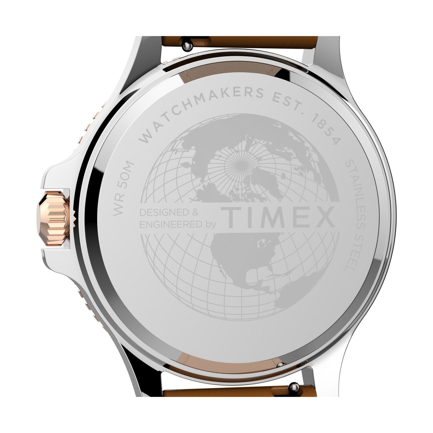 Timex White Dial Analog Men Watch - TW2U12800