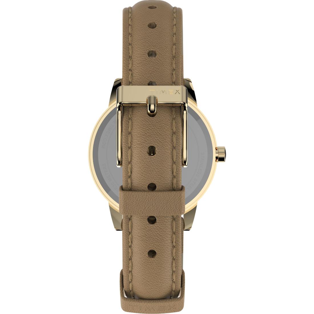 Timex Easy Reader 30 mm Cream Dial Women Analog Watch- TW2U96200