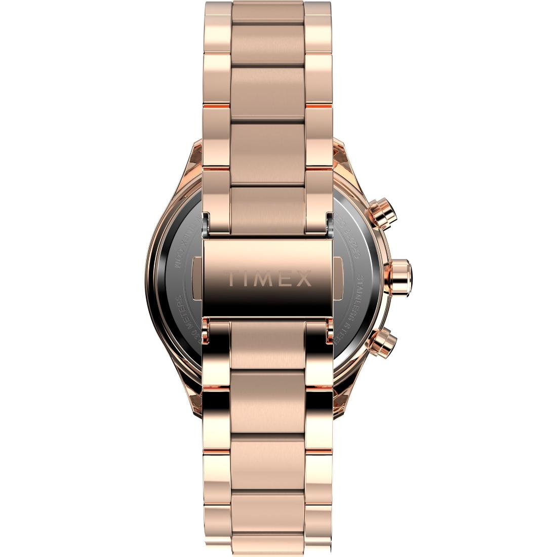 Timex TREND 38 mm Size Black Dial Women Chronograph Watch - TW2W20100