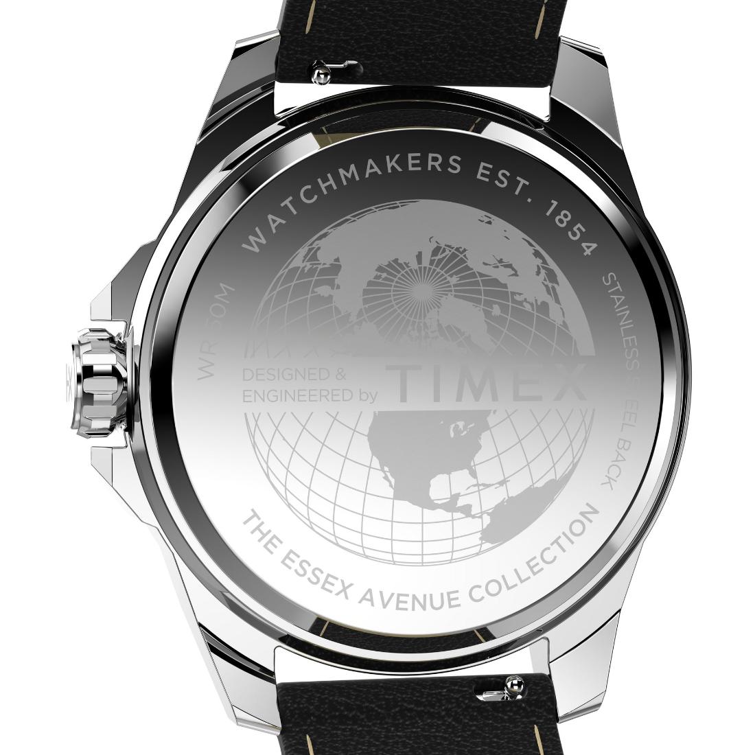 Timex Trend Day & Date 46 mm Black dial Men Analog Watch- TW2W92900