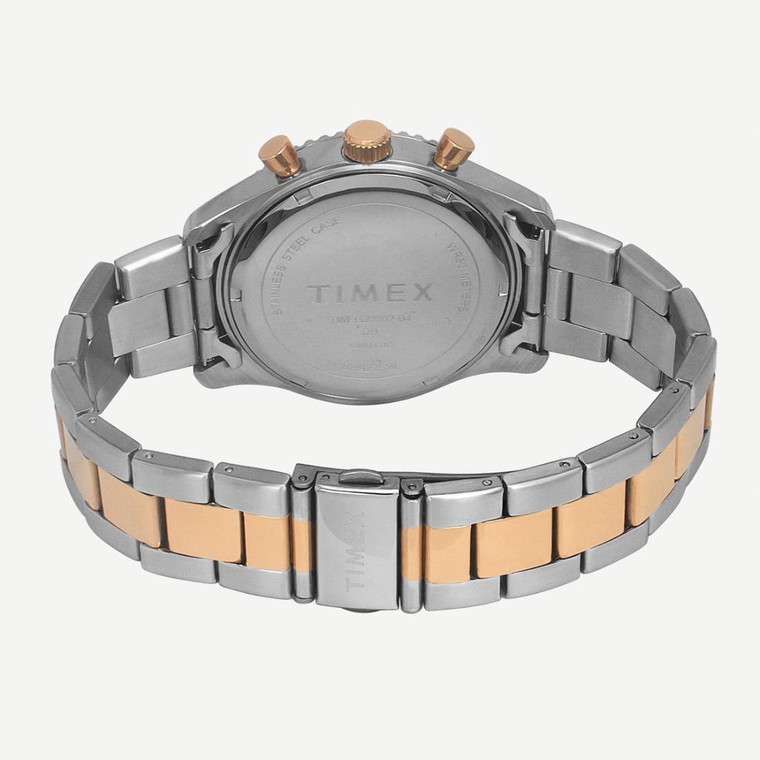 Timex Men 43 mm Size Blue Dial Analog Watch- TWEG22202