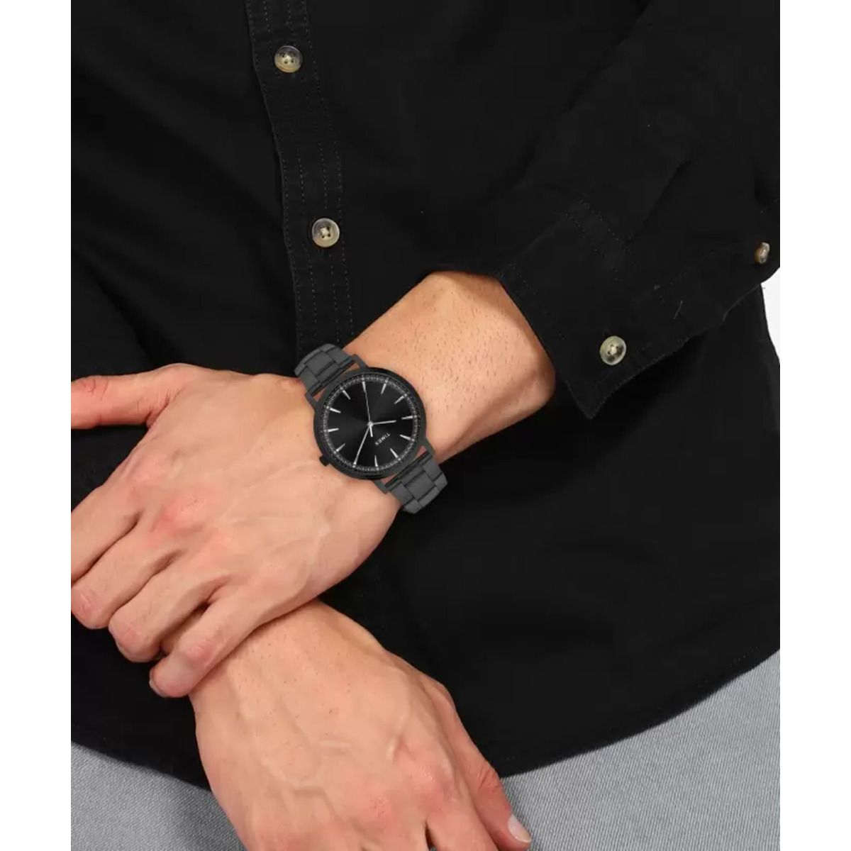 Timex Analog Black Dial Men Watch - TWTG80SMU18