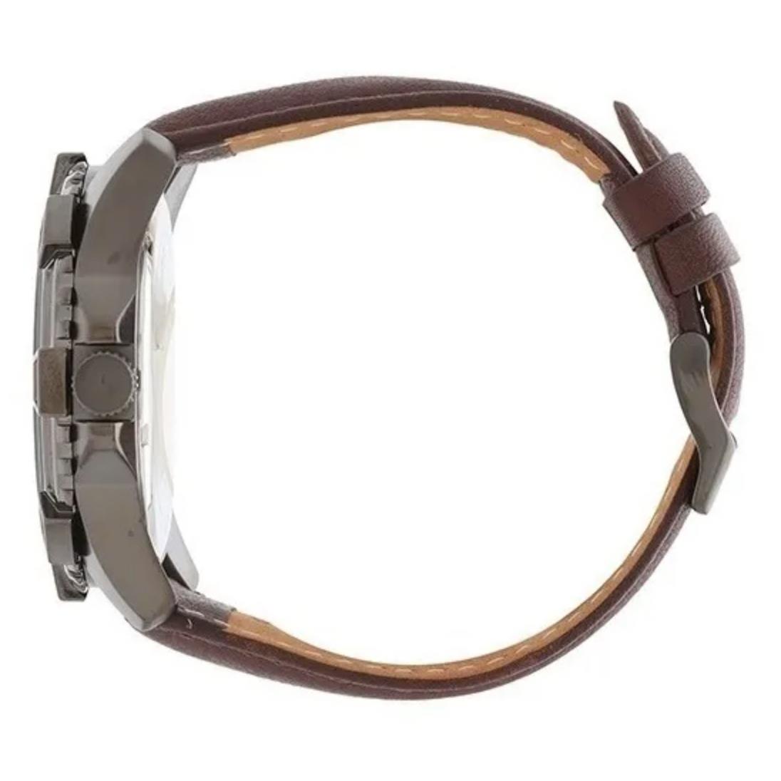 Guess Gunmetal Dial Men Analog Watch - U0274G1M