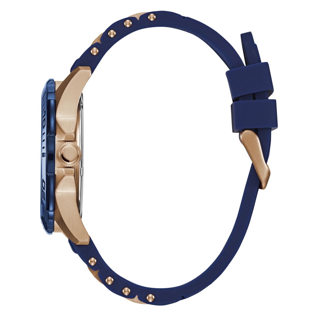 Guess Blue Dial Men Analog Watch