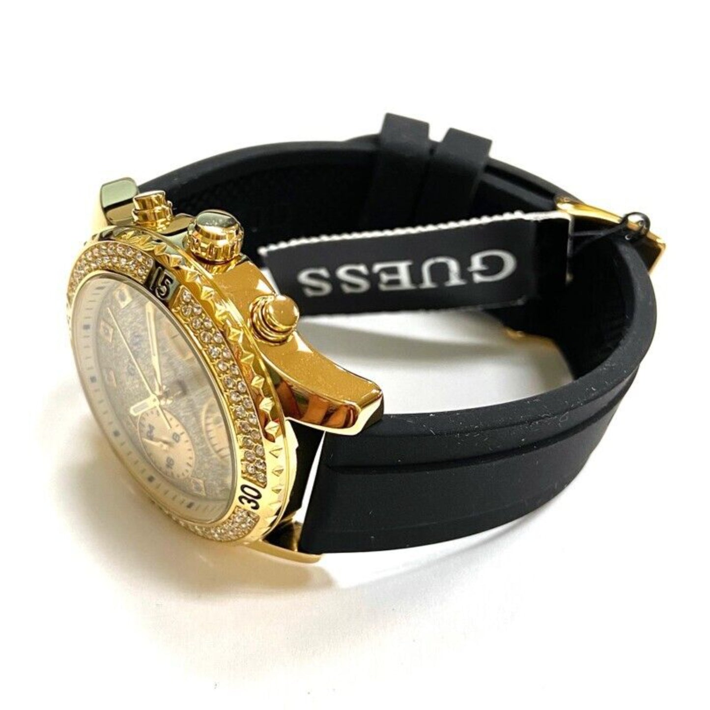 Guess Gold Dial Women Analog Watch - U1098L6M