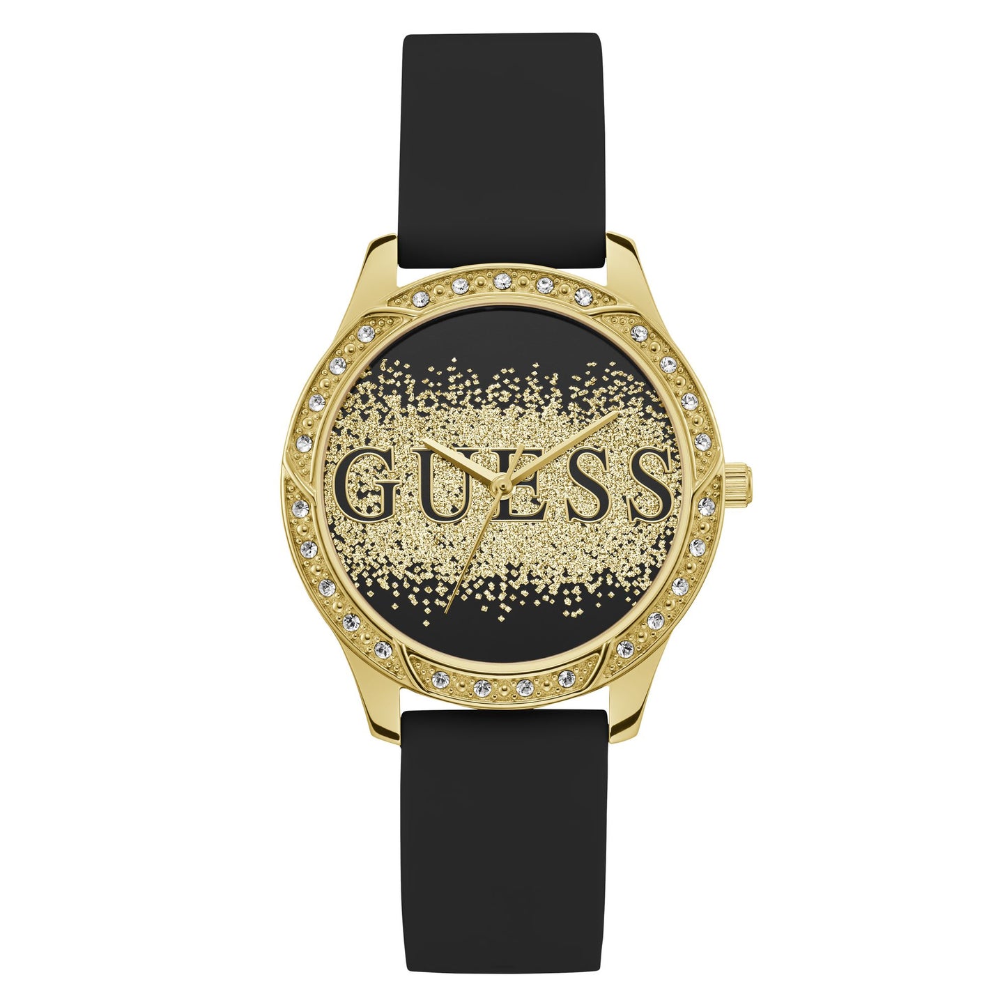 Guess Black Dial Women Analog Watch - U1356L1M