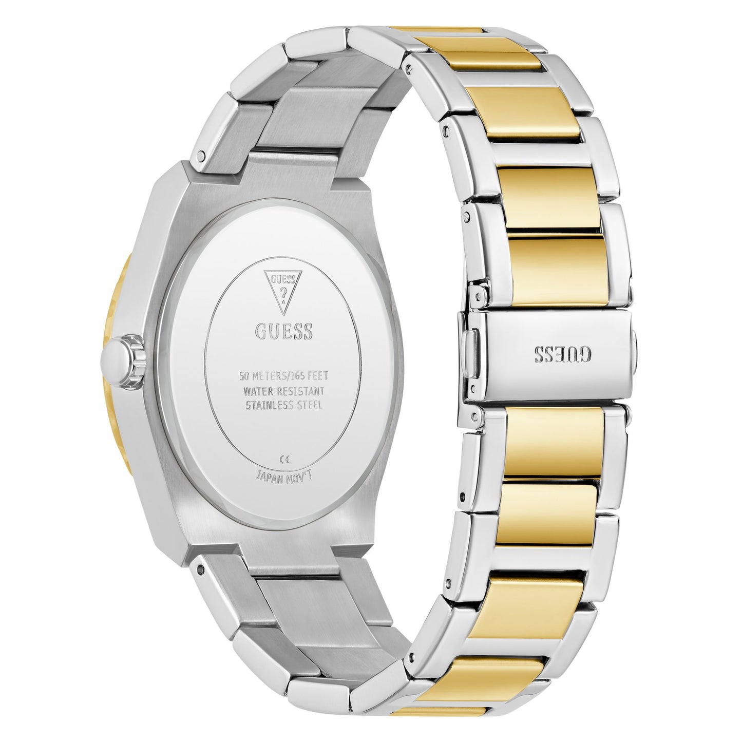 Guess Central 42 mm Green Dial Men Analog Watch- U1394G6M
