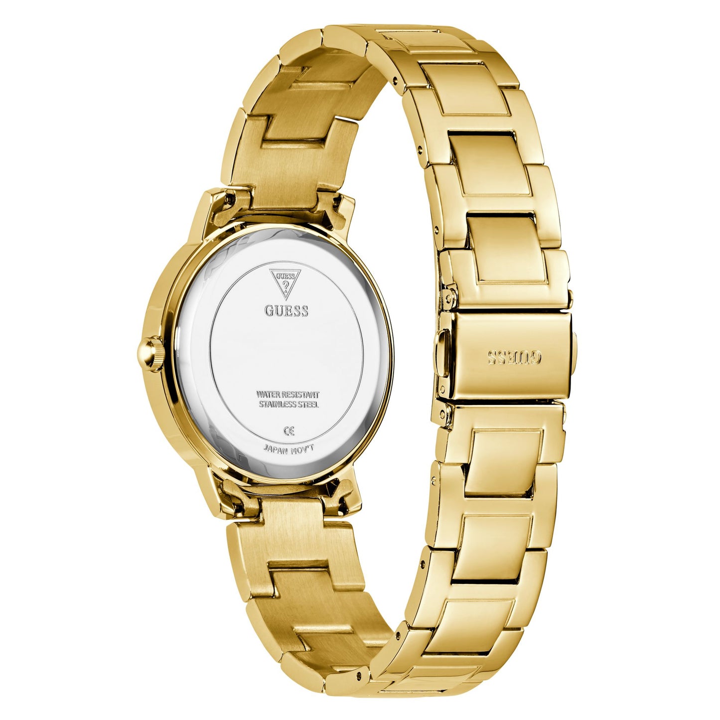 Guess Spiral 34 mm Green Dial Women Analog Watch- U1405L4M