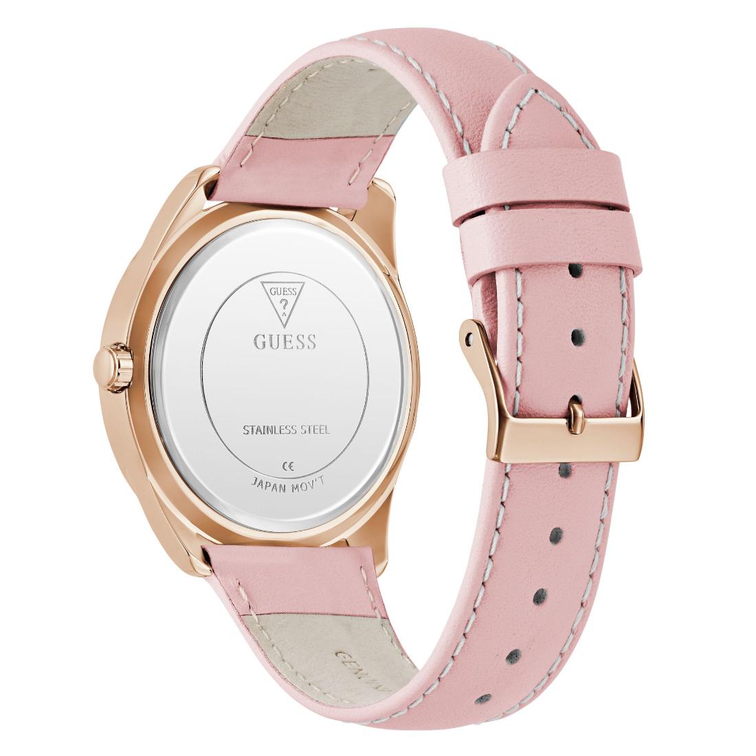 Guess Trend 40 mm Rose Gold Dial Women Analog Watch- U1439L2M