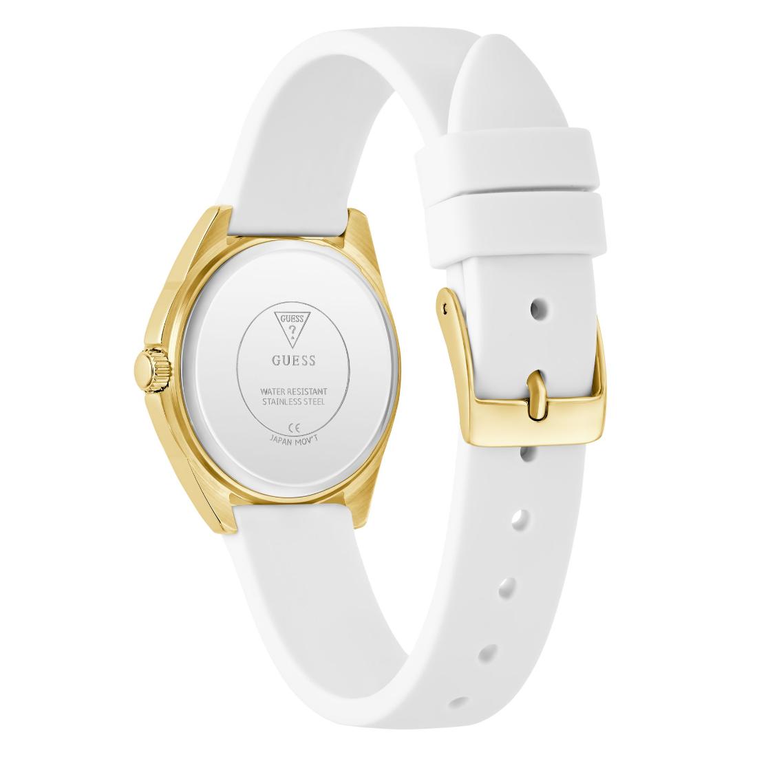 Guess Dress 29 mm Champagne Dial Women Analog Watch- U1446L2M