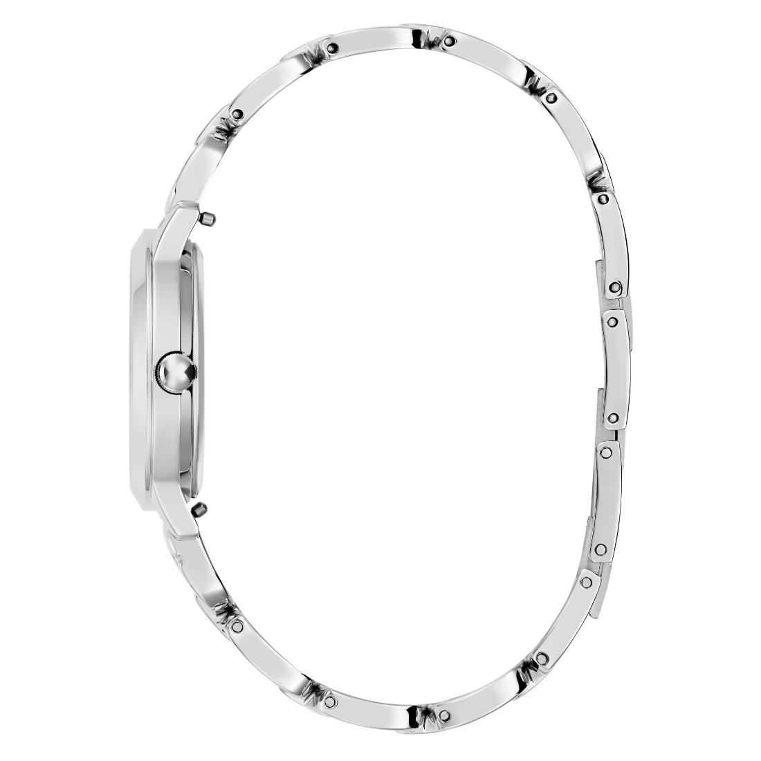 Guess Box Sets 30 mm Silver Dial Women Analog Watch- U1448L1M