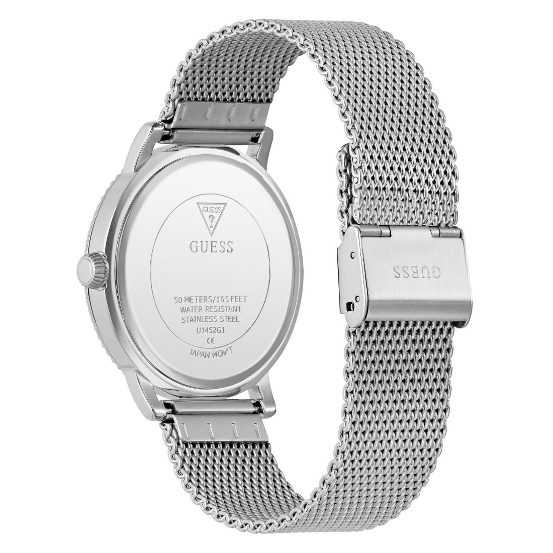 Guess Dress 42 mm Green Dial Men Analog Watch- U1452G1M