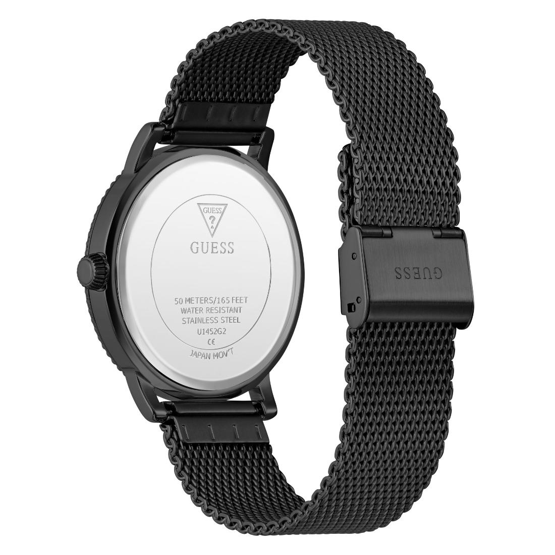 Guess Dress 42 mm Black Dial Men Analog Watch- U1452G2M