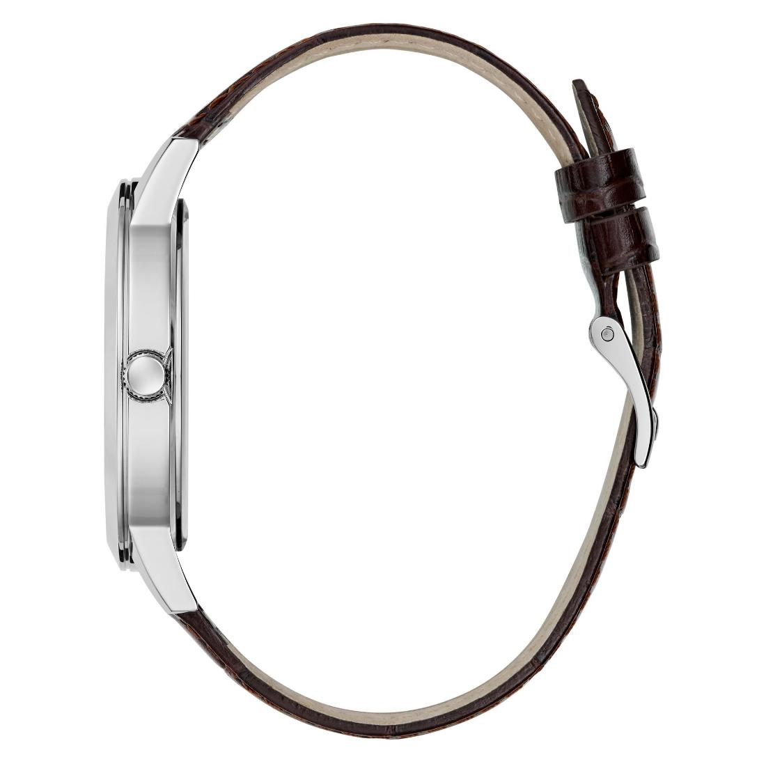 Guess Dress 44 mm White Dial Men Analog Watch- U1453G1M