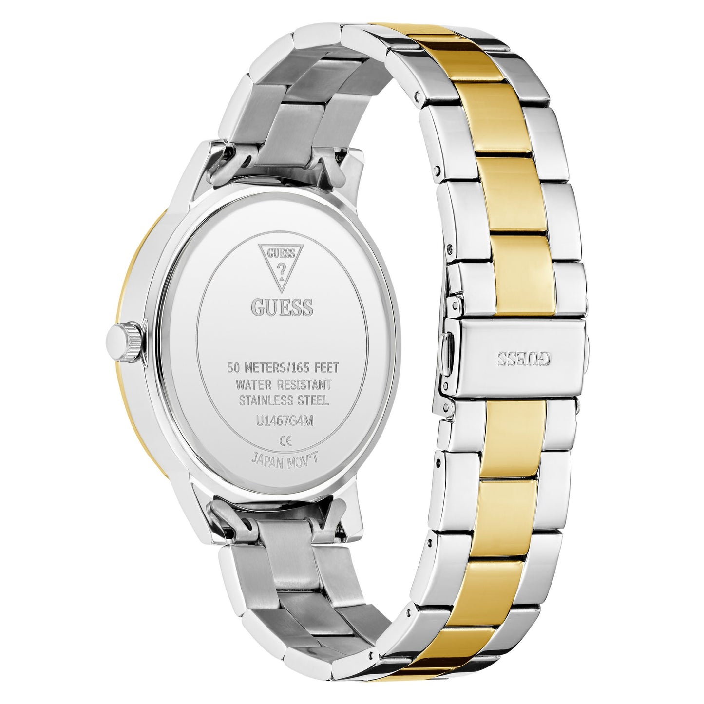 Guess Dress 44 mm Green Dial Men Analog Watch- U1467G4M