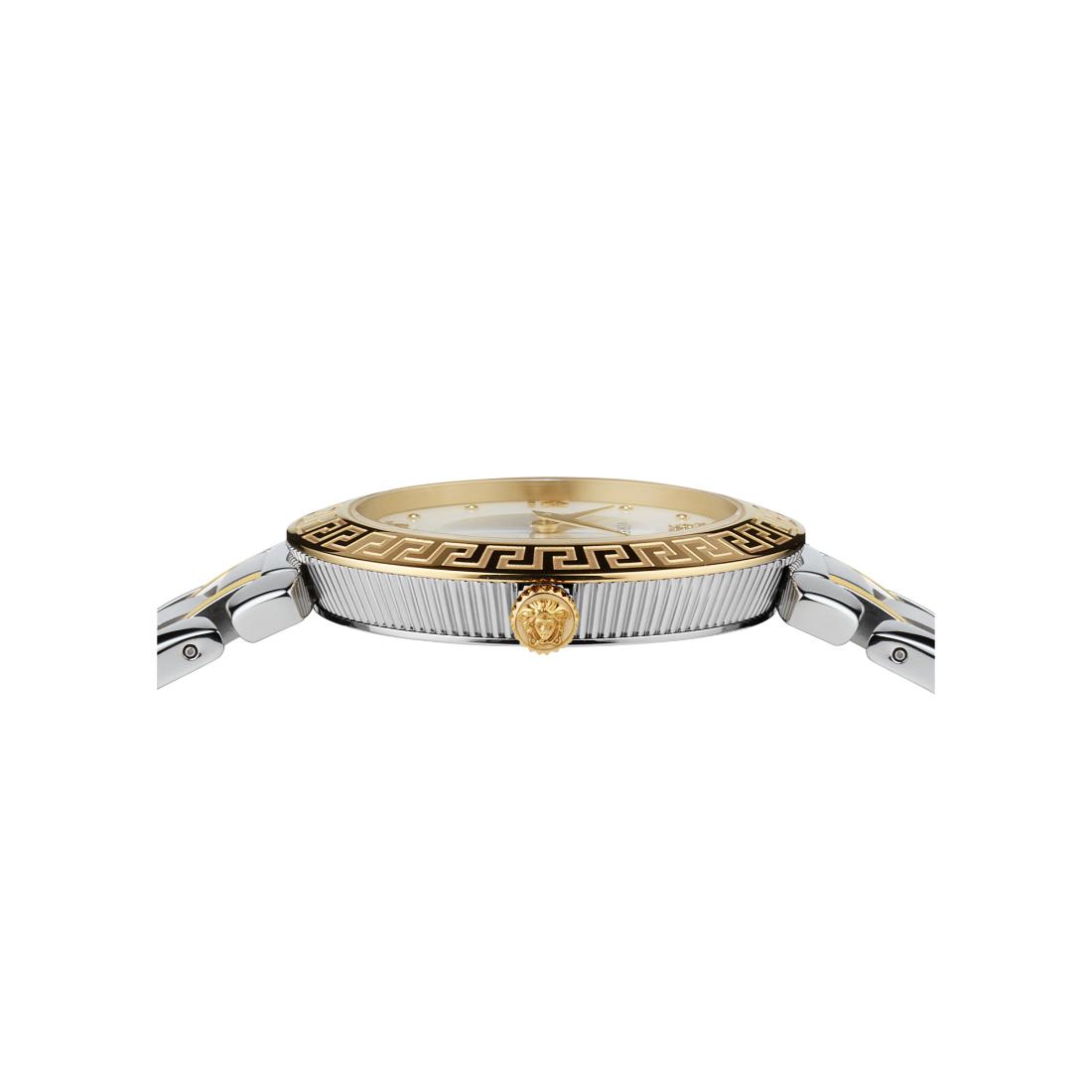 Versace Women 35 mm Size White Dial Analog Watch- V16060017