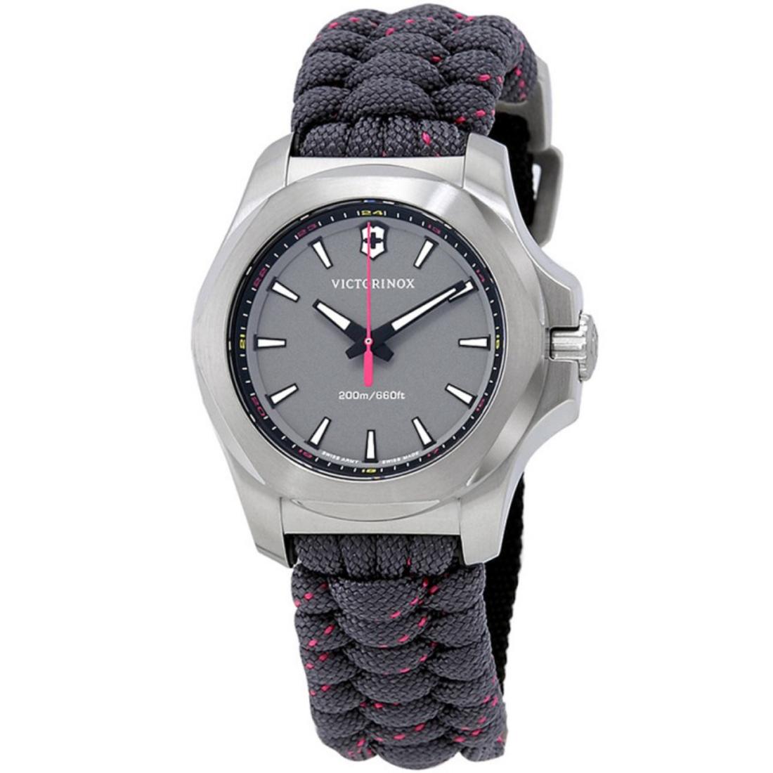 Victorinox I.N.O.X 37 mm Grey Dial Women Watch - 241771