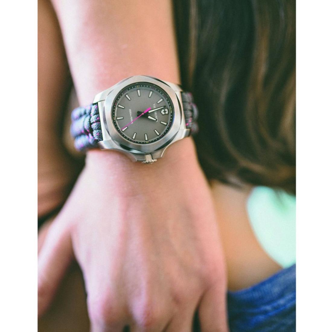 Victorinox I.N.O.X 37 mm Grey Dial Women Watch - 241771