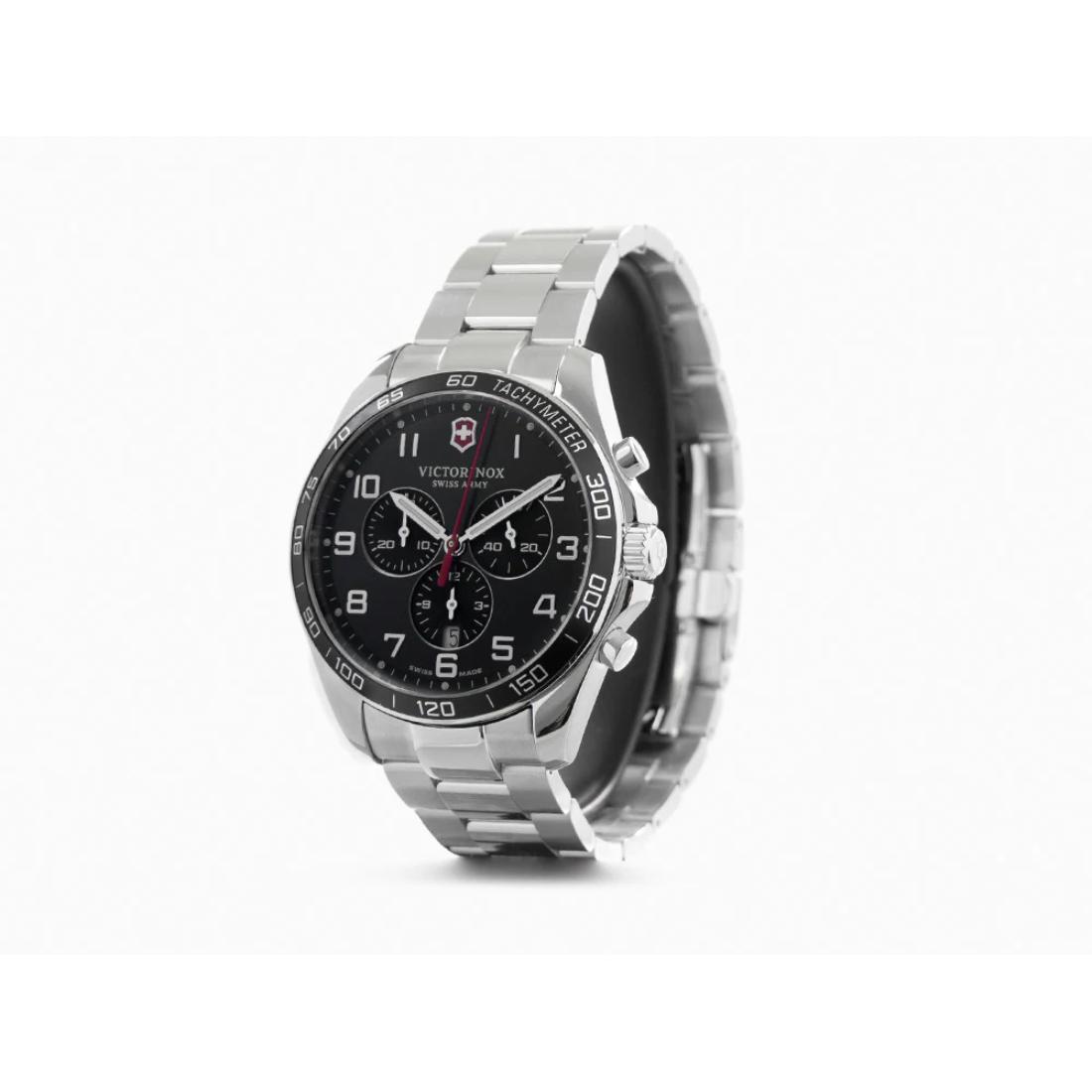 Victorinox FieldForce Black Dial 42 mm Men Quartz Watch- V241890
