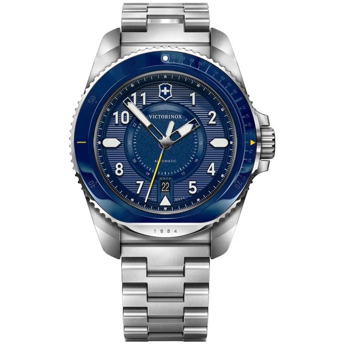 Victorinox Journey 1884 Blue Dial 43 mm Men Automatic Watch- 242010